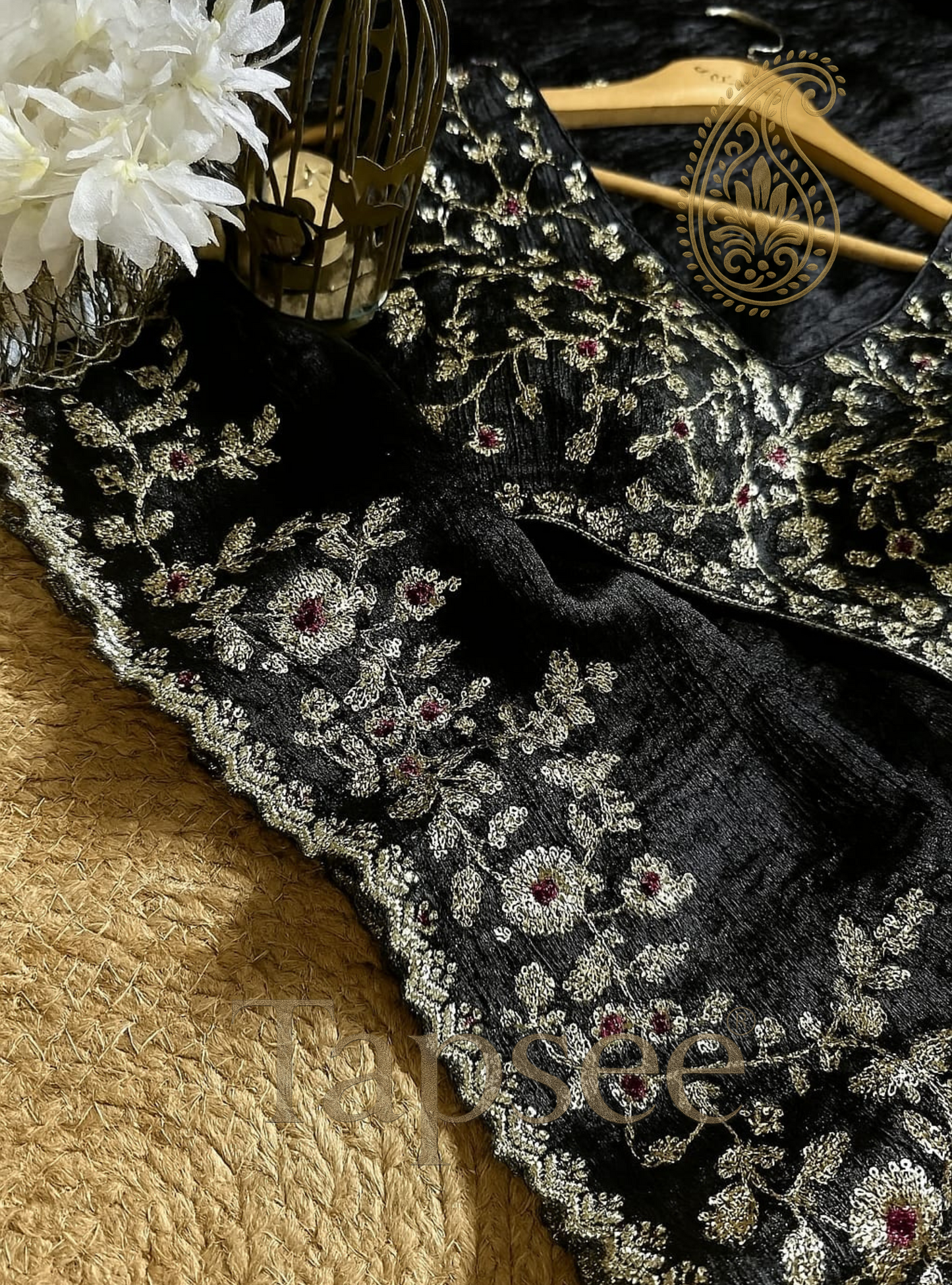 Black Luxury Silk Saree
