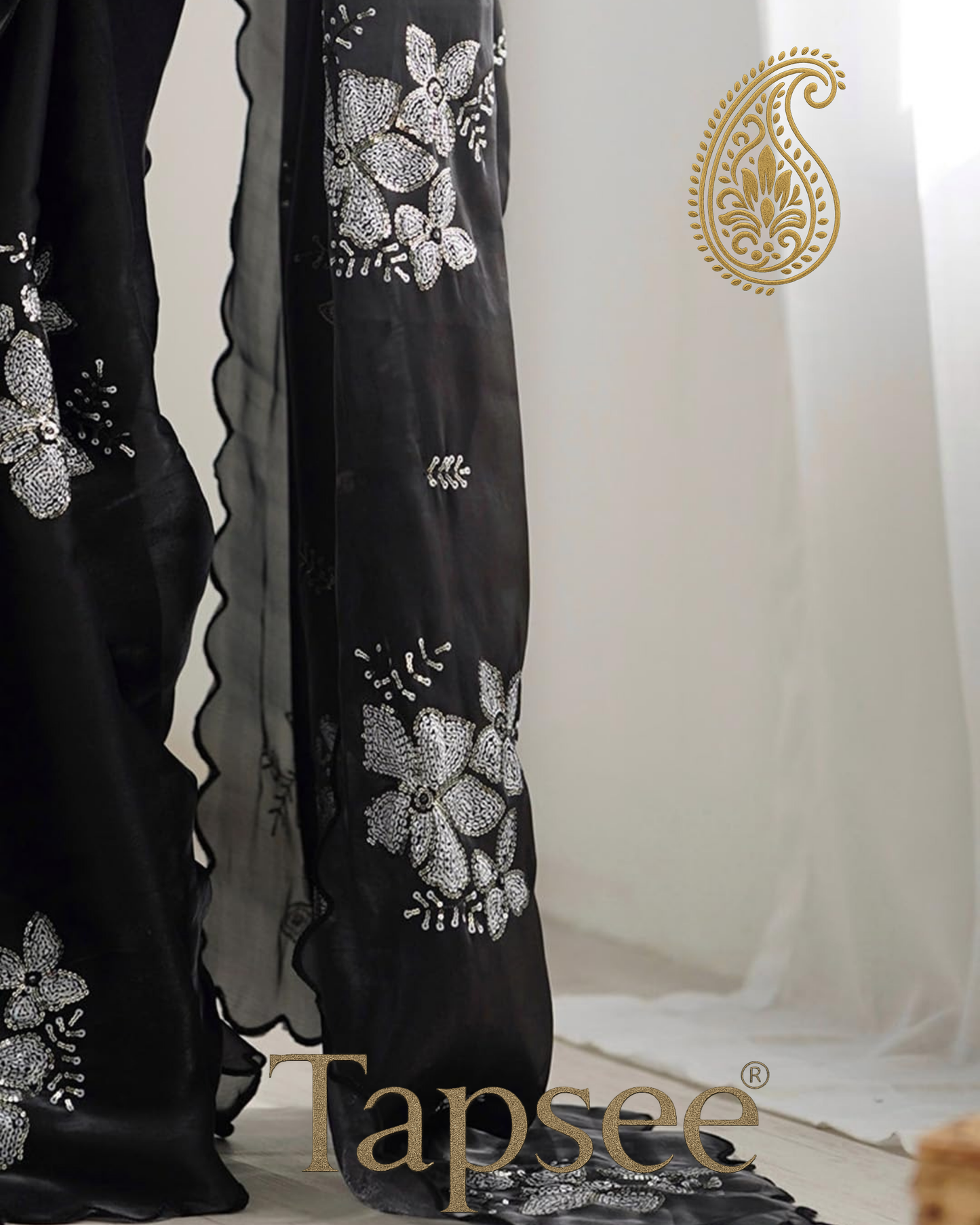 Black Jimmy Chho Saree