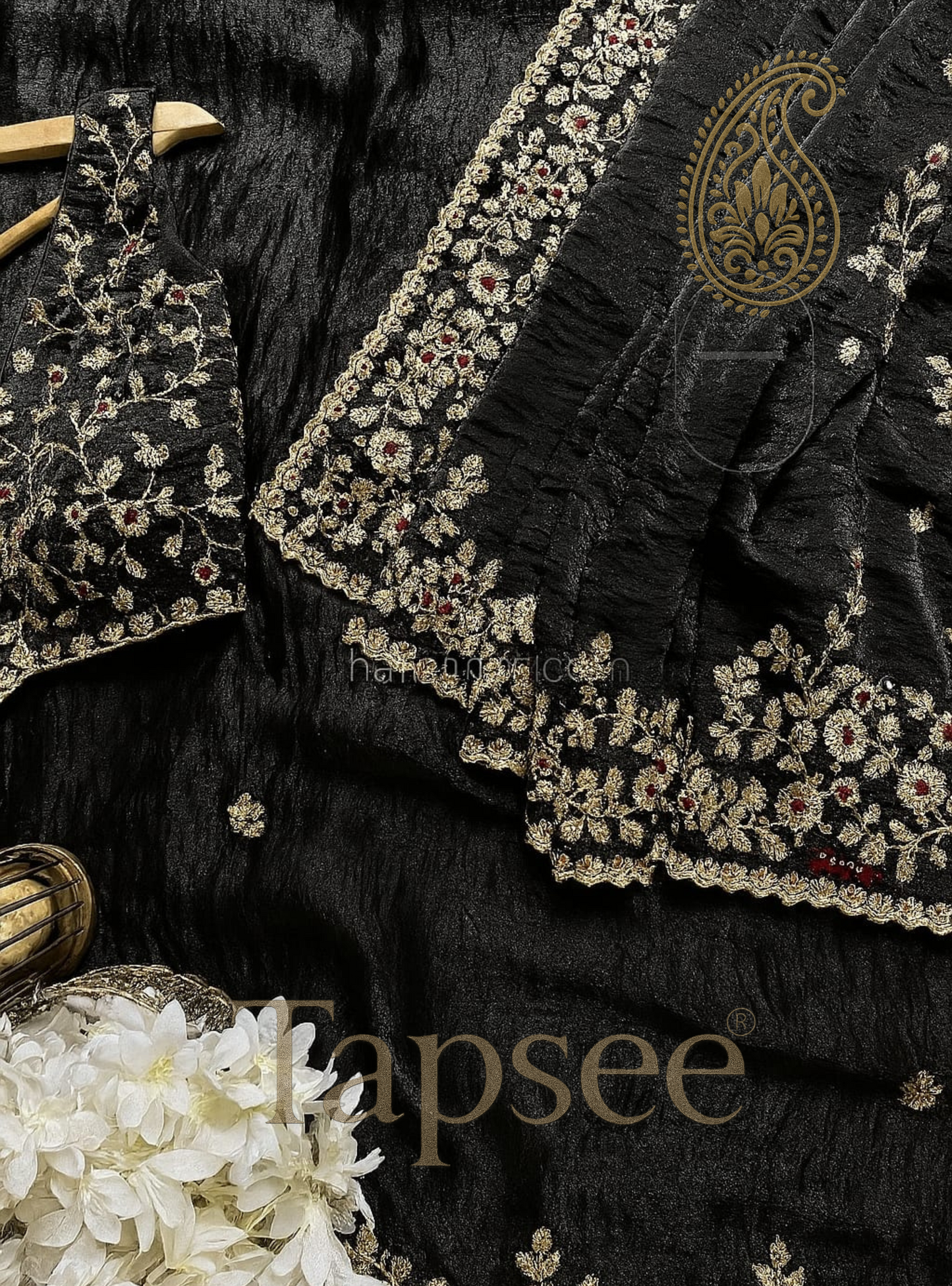 Black Luxury Silk Saree